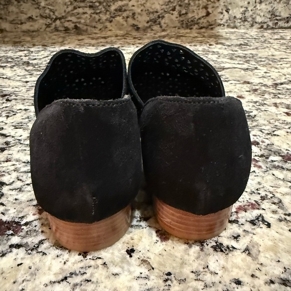 Matisse Constellation Star Suede Sequined Black Loafers 7.5 - Picture 2 of 6